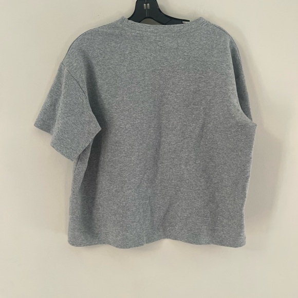 Chi studio woman’s gray short sleeve top - Picture 6 of 7